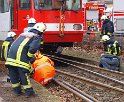 KVB Zug entgleist Koeln Suelz Suelzguertel P044